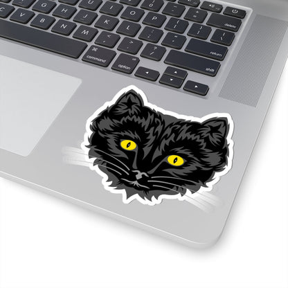 Kiss-Cut Stickers - Face kitten Printify