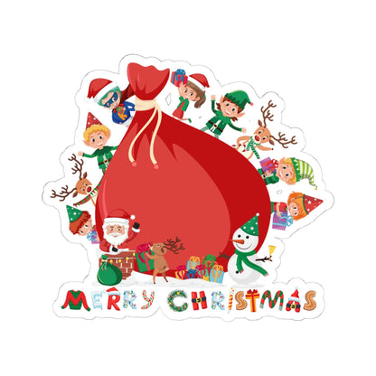 Kiss-Cut Stickers - Super kiddo and big christmas gift - [[{"value":"Wonderwear Kid"}]]