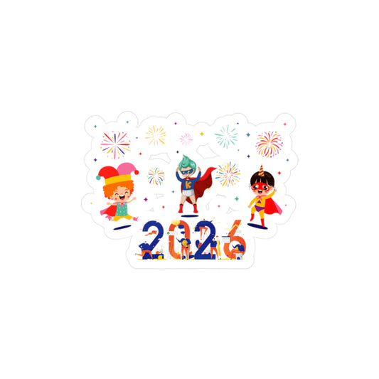 Christmas Kiss-Cut Vinyl Decals – Super kiddo and other hero - [[{"value":"Wonderwear Kid"}]]