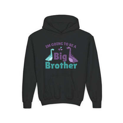 Kids Big Brother Dinosaur Hoodie Printify