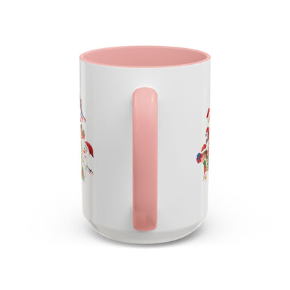 Accent Coffee Mug - Super kiddo making christmas tree - [[{"value":"Wonderwear Kid"}]]