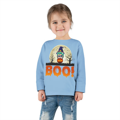 Toddler Long Sleeve Tee - Boo - [[{"value":"Wonderwear Kid"}]]