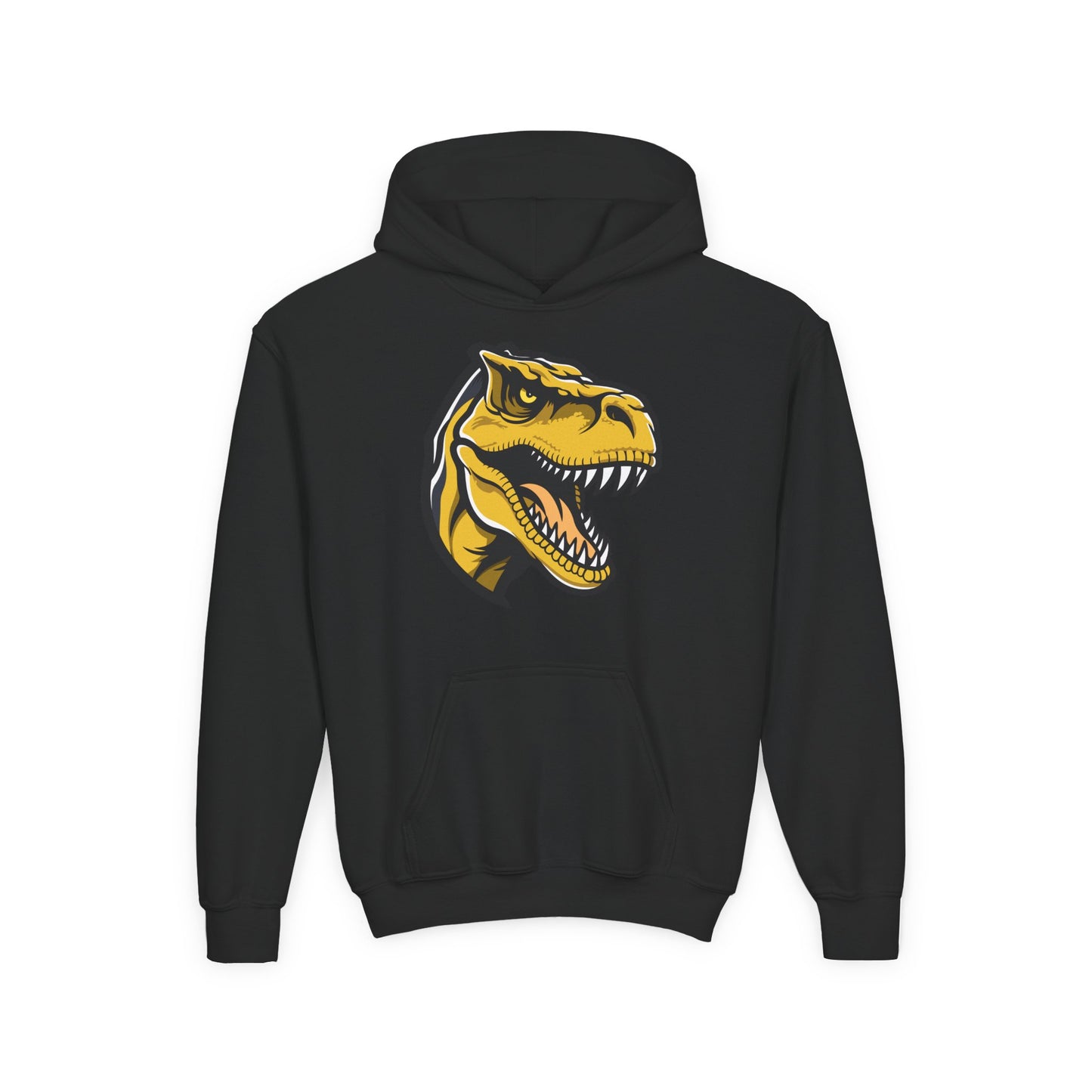 Youth Heavy Blend Hooded Sweatshirt - Tyrannosaurus rex