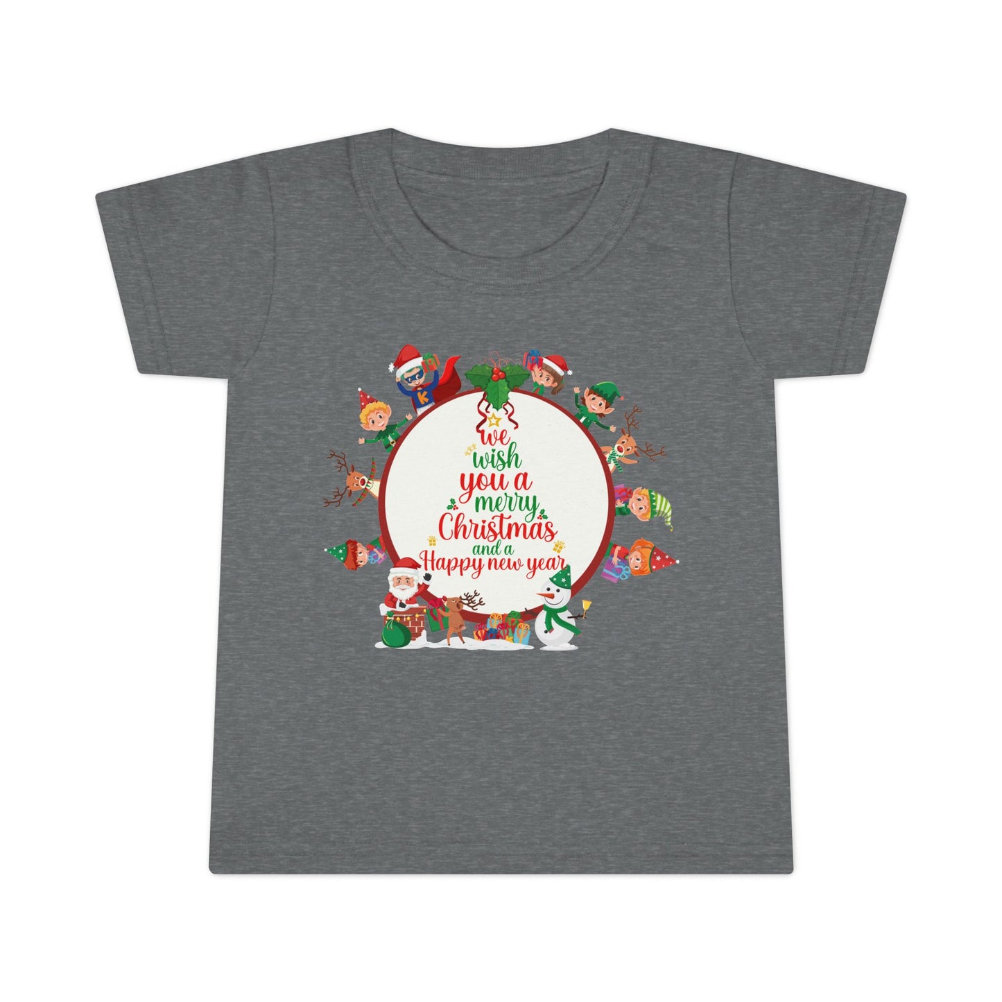 Toddler T-shirt - We wish you a merry Christmas - [[{"value":"Wonderwear Kid"}]]