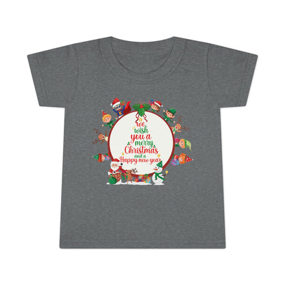 Toddler T-shirt - We wish you a merry Christmas - [[{"value":"Wonderwear Kid"}]]