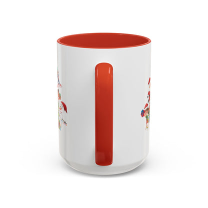 Accent Coffee Mug - Super kiddo making christmas tree - [[{"value":"Wonderwear Kid"}]]
