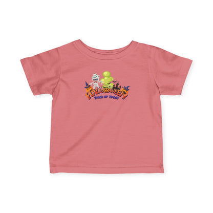 Infant Fine Jersey Tee - Trick or Treat - [[{"value":"Wonderwear Kid"}]]