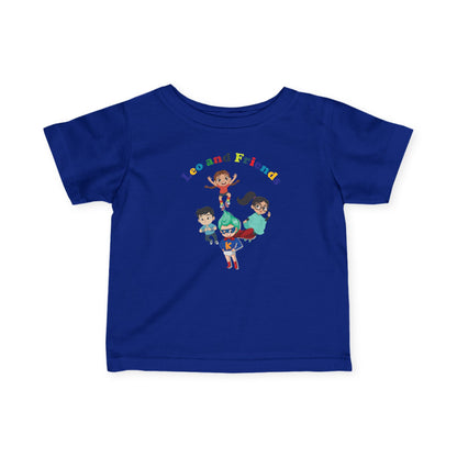Infant Fine Jersey Tee - Leo & Friends - [[{"value":"Wonderwear Kid"}]]