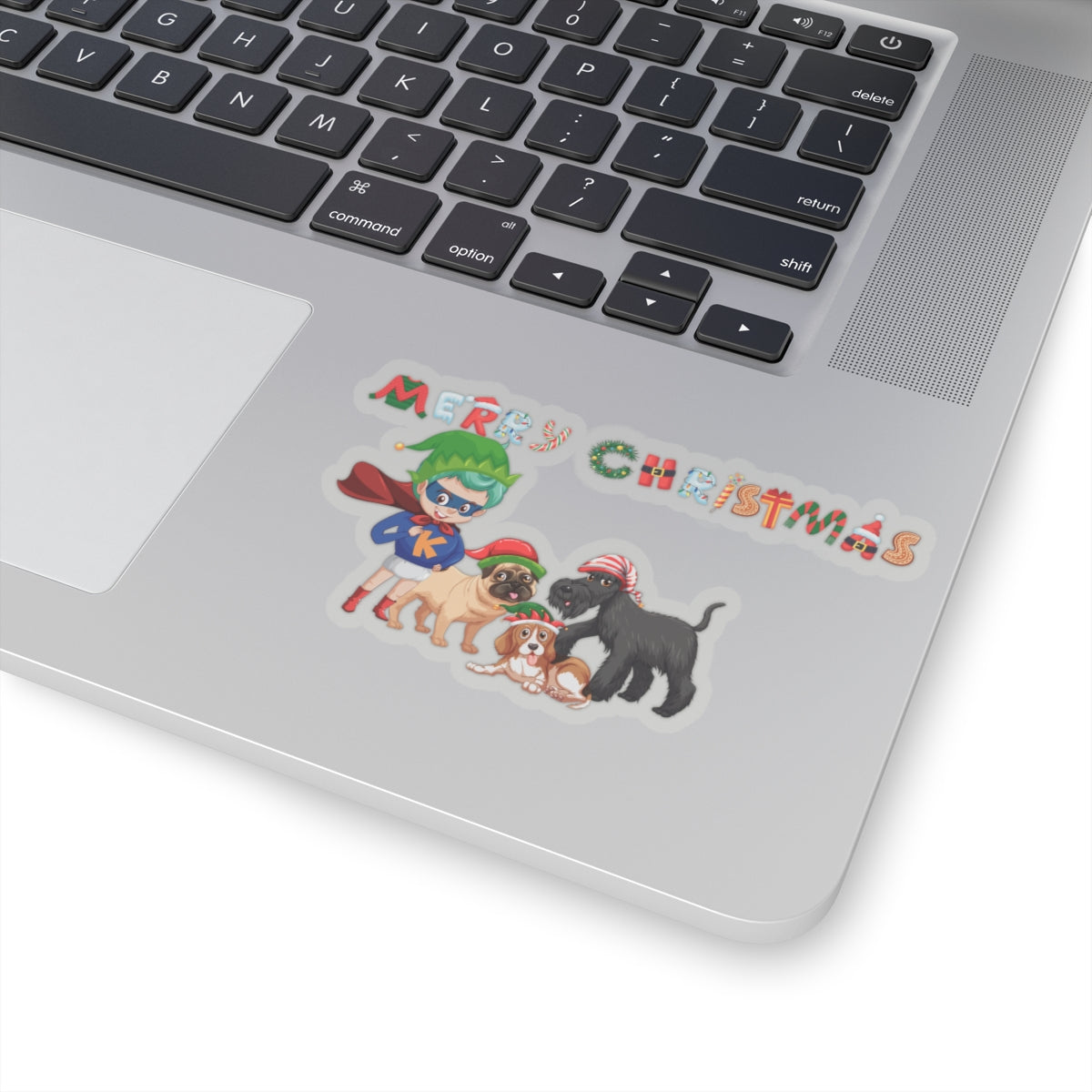 Kiss-Cut Stickers - Super kiddo woith pet friends - [[{"value":"Wonderwear Kid"}]]