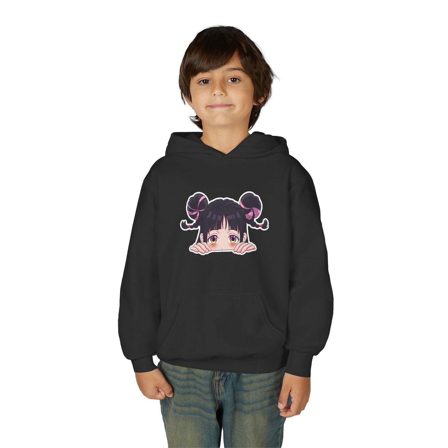 Youth Heavy Blend Hooded Sweatshirt - Demon slayer Nezuko