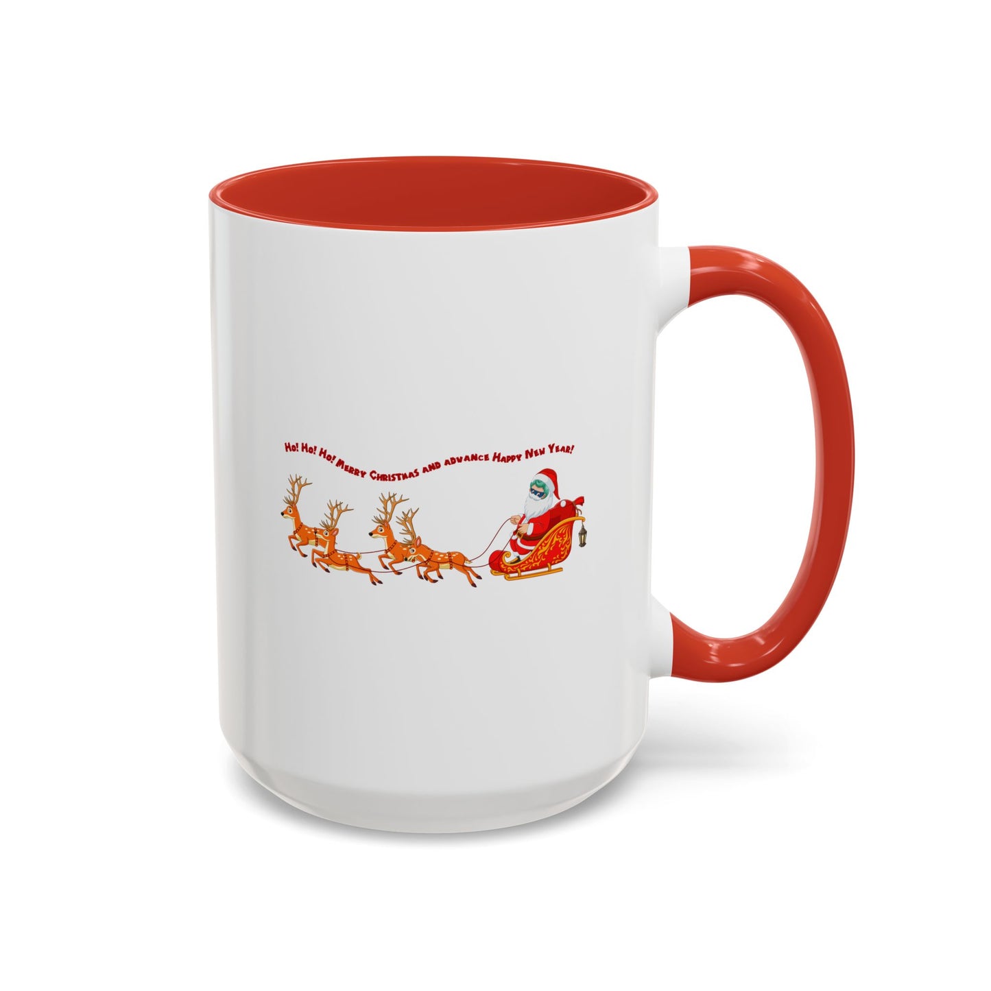 Accent Coffee Mug - Santa kiddo