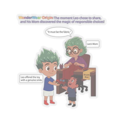 Kiss-Cut Stickers - WonderWear Origin - [[{"value":"Wonderwear Kid"}]]