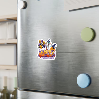 Halloween Kiss-Cut Vinyl Decals – Happy halloween trick or treat - [[{"value":"Wonderwear Kid"}]]