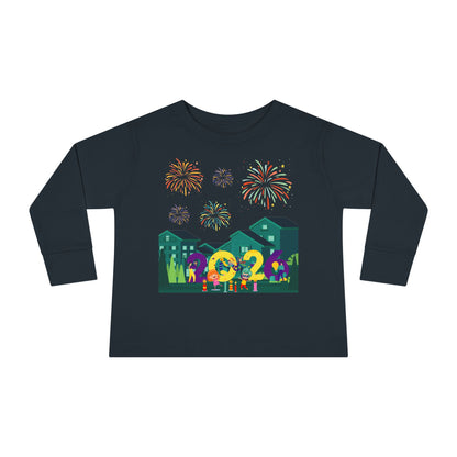 Toddler Long Sleeve Tee - Super kiddo on house - [[{"value":"Wonderwear Kid"}]]