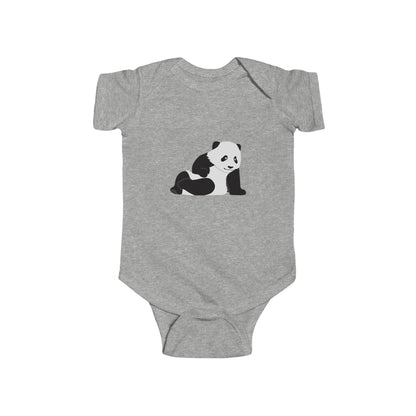 Baby Chilling Panda Bodysuit - Infant Onesie Printify