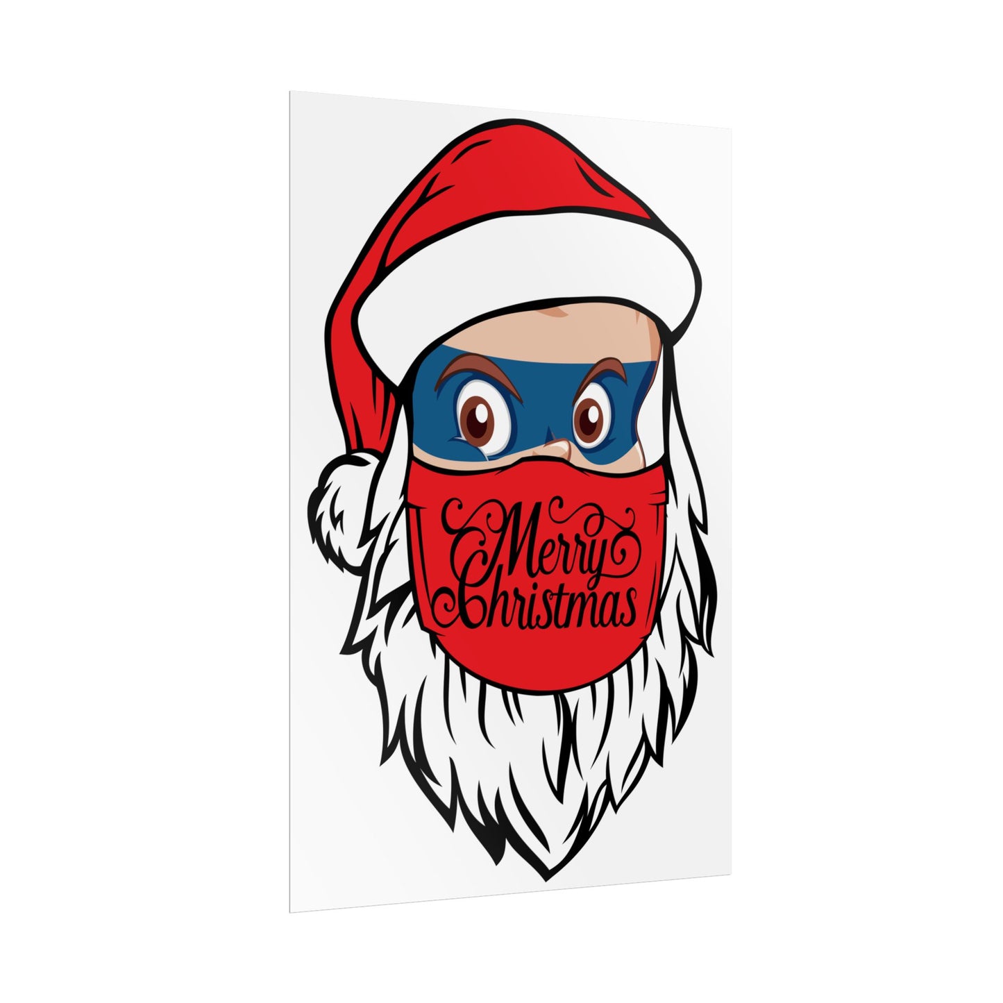 Rolled Posters - Santa Super kiddo - [[{"value":"Wonderwear Kid"}]]