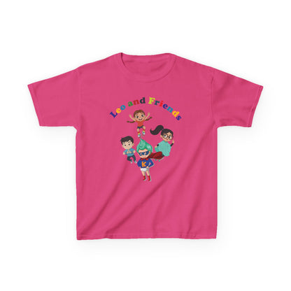 Kids Heavy Cotton™ Tee - Leo & Friends - [[{"value":"Wonderwear Kid"}]]