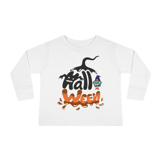 Toddler Long Sleeve Tee - Holloween Printify