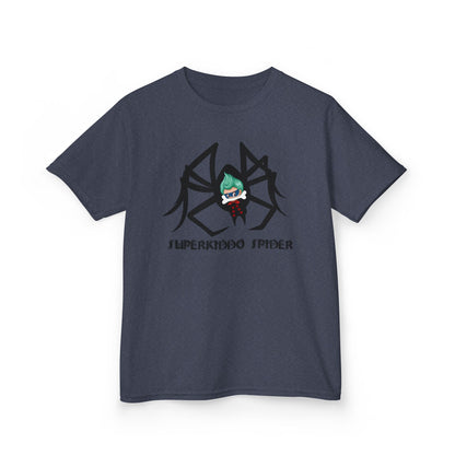 Kids Heavy Cotton™ Tee - Spider kiddo Printify