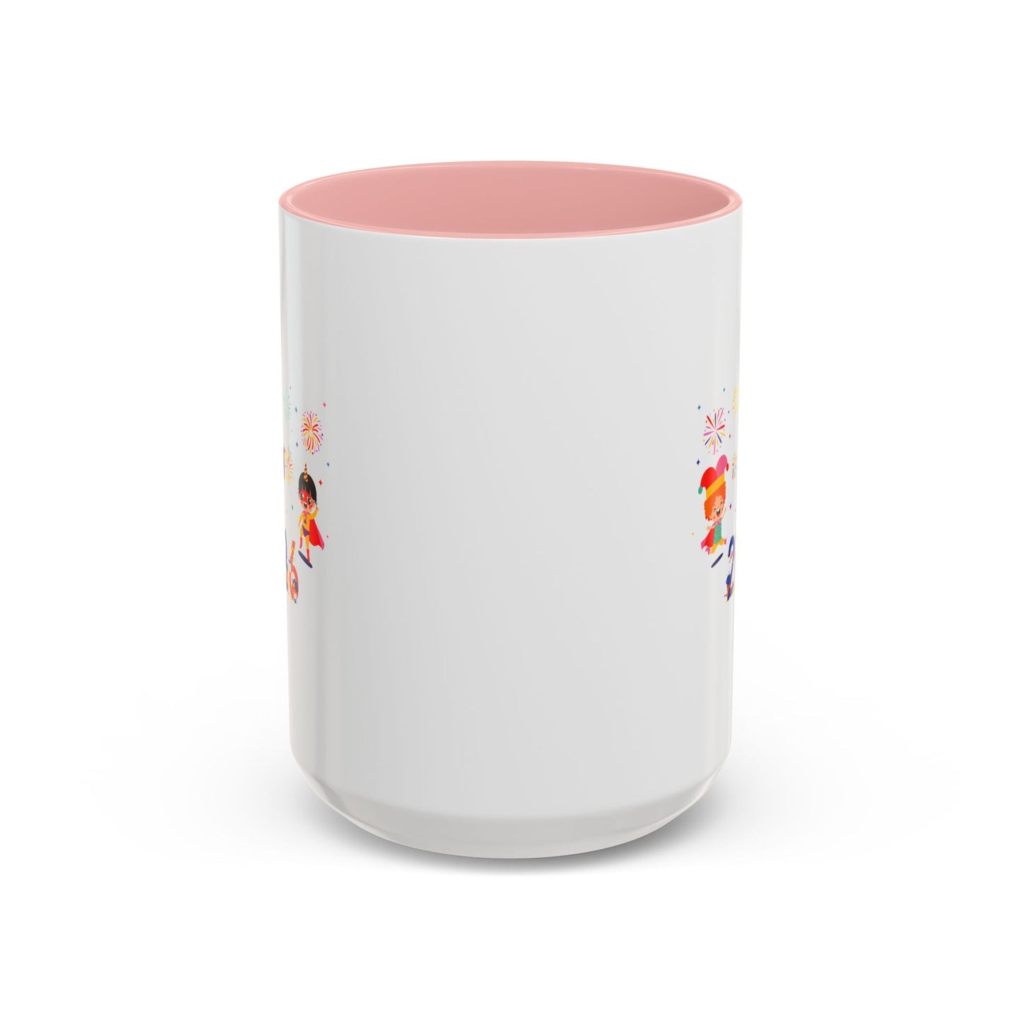 Accent Coffee Mug - Super kiddo and other hero