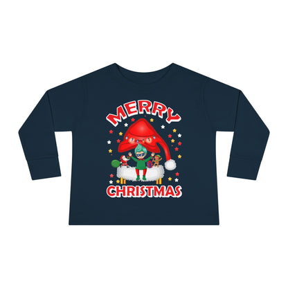 Toddler Long Sleeve Tee - Merry christmas - [[{"value":"Wonderwear Kid"}]]