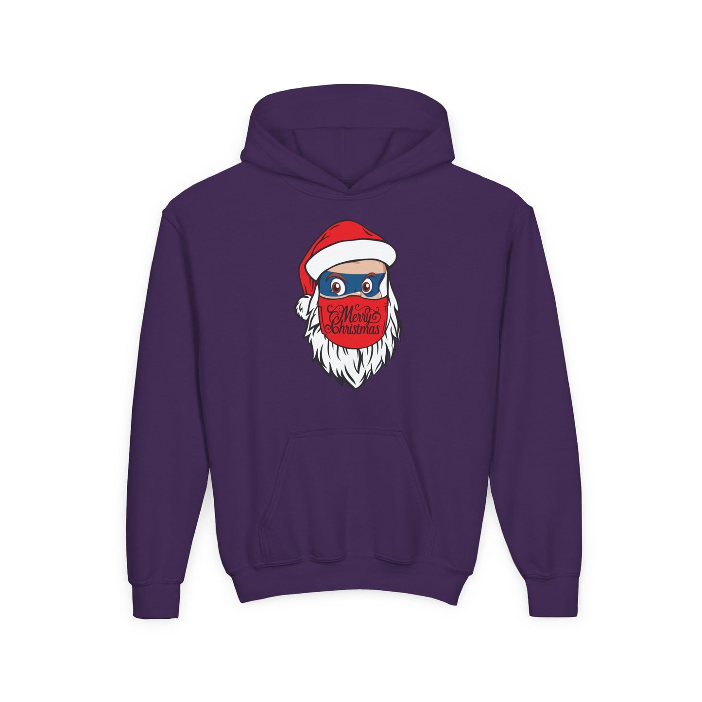 Youth Heavy Blend Hooded Sweatshirt - Santa Super kiddo - [[{"value":"Wonderwear Kid"}]]