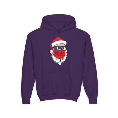 Youth Heavy Blend Hooded Sweatshirt - Santa Super kiddo - [[{"value":"Wonderwear Kid"}]]
