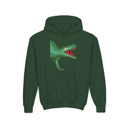 Kids Tyrannosaurus Hunting Hoodie Printify