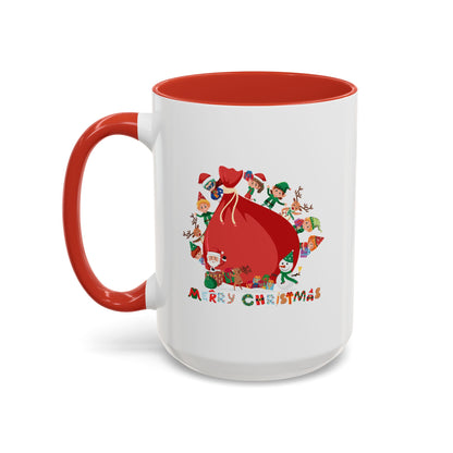 Accent Coffee Mug - Super kiddo and big christmas gift - [[{"value":"Wonderwear Kid"}]]