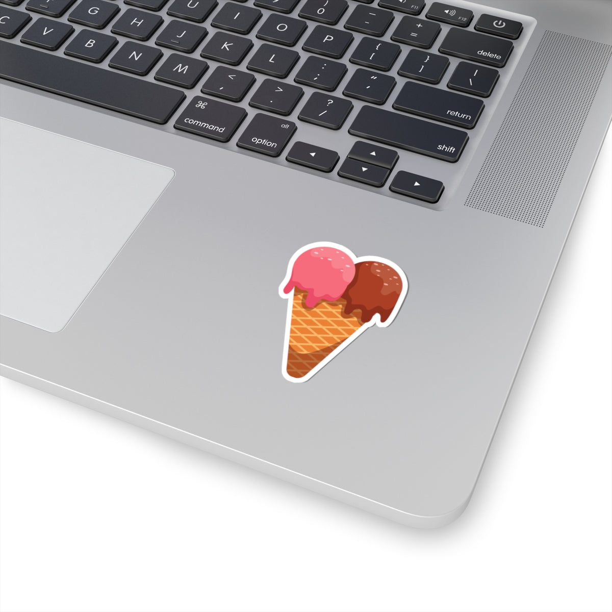 Kiss-Cut Stickers - Cone with ice cream