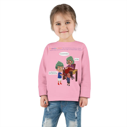Toddler Long Sleeve Tee - WonderWear Origin - [[{"value":"Wonderwear Kid"}]]