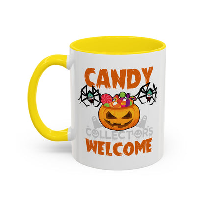 Accent Coffee Mug - Candy collectors by super kiddo Printify