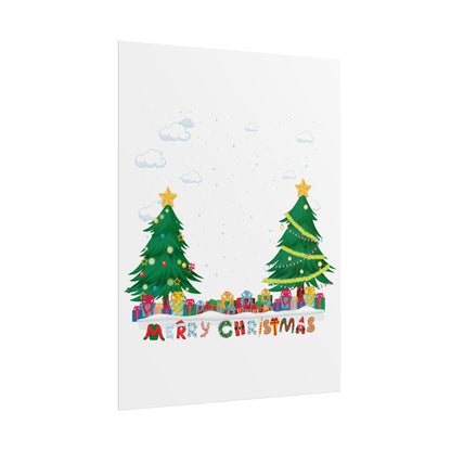 Rolled Posters - Christmas and snowing - [[{"value":"Wonderwear Kid"}]]