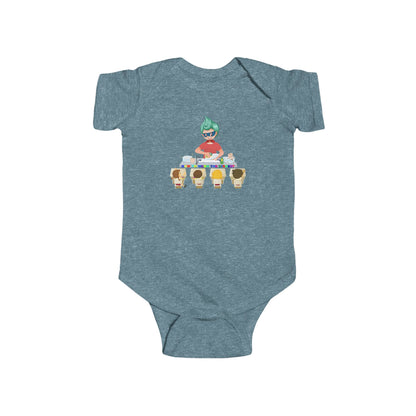 Infant Bodysuit - Little kiddo teaching to wash dishes - [[{"value":"Wonderwear Kid"}]]