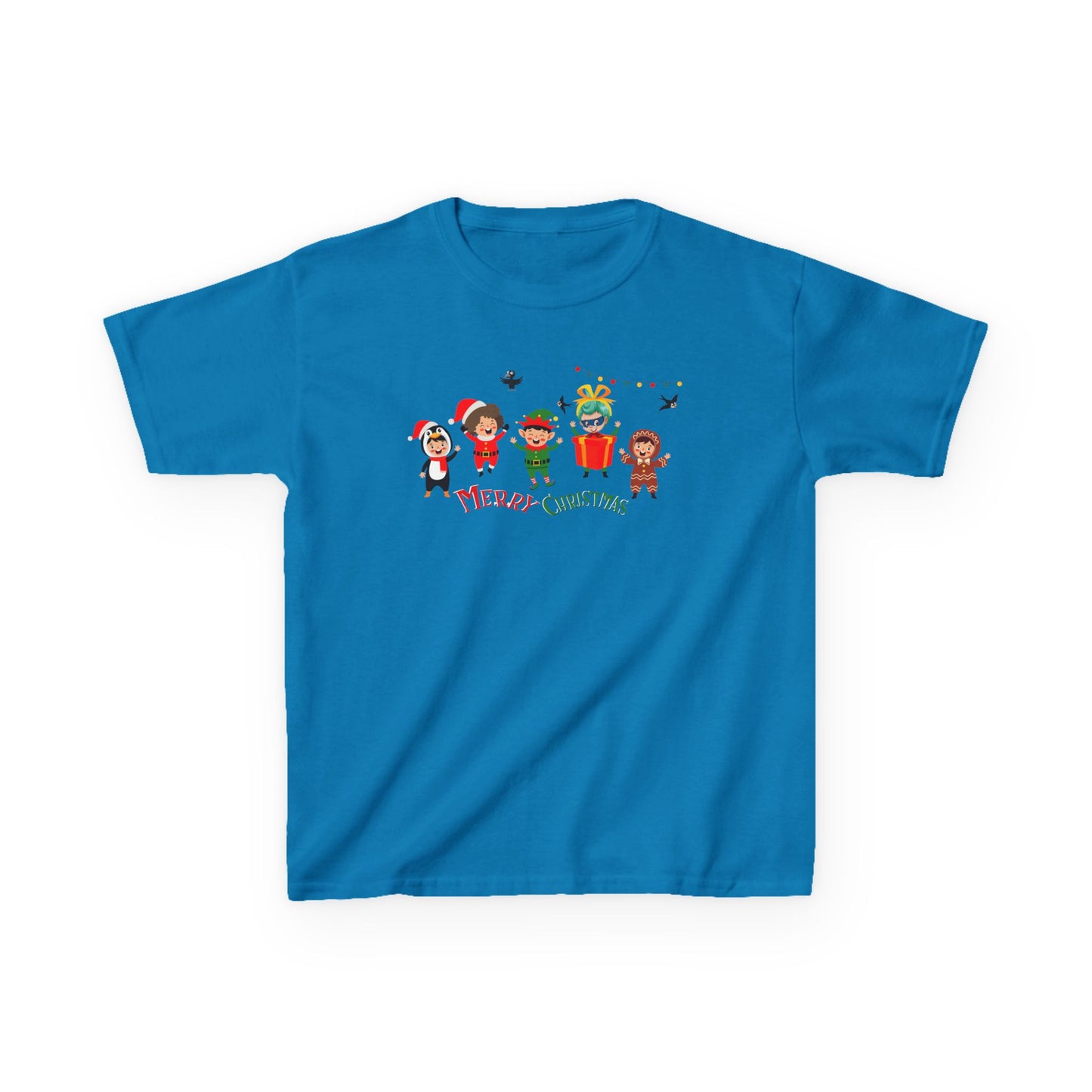 Kids Heavy Cotton™ Tee - Merry christmas by super kiddo and friends - [[{"value":"Wonderwear Kid"}]]