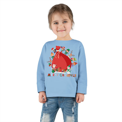 Toddler Long Sleeve Tee - Super kiddo and big christmas gift - [[{"value":"Wonderwear Kid"}]]