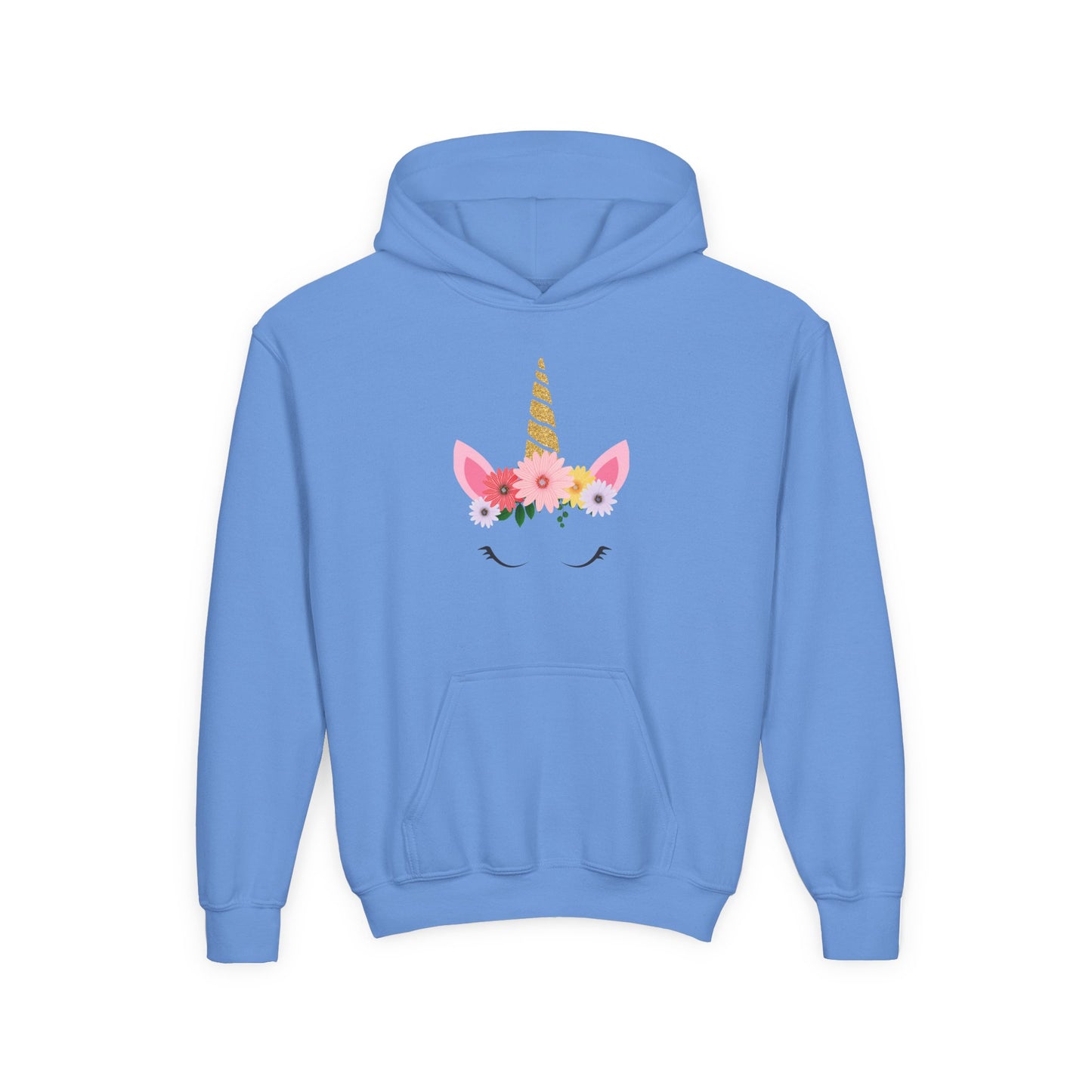 Youth Heavy Blend Hooded Sweatshirt - Unicorn