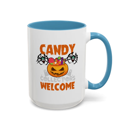 Accent Coffee Mug - Candy collectors by super kiddo Printify