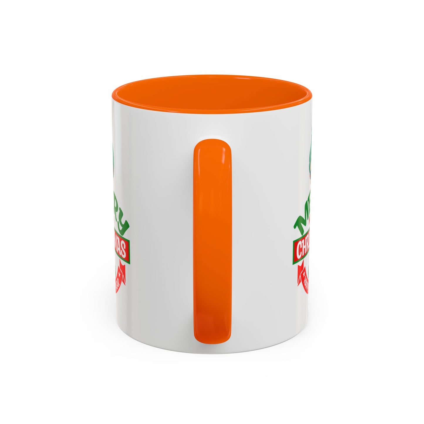 Accent Coffee Mug - Merry chridtmas from super kiddo