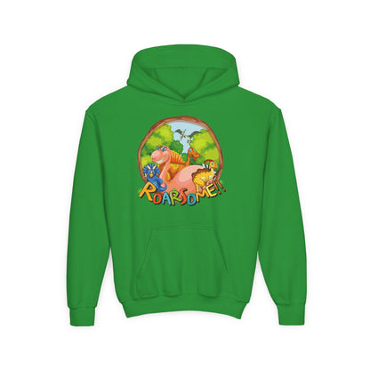 Youth Heavy Blend Hooded Sweatshirt - Roarsome Printify