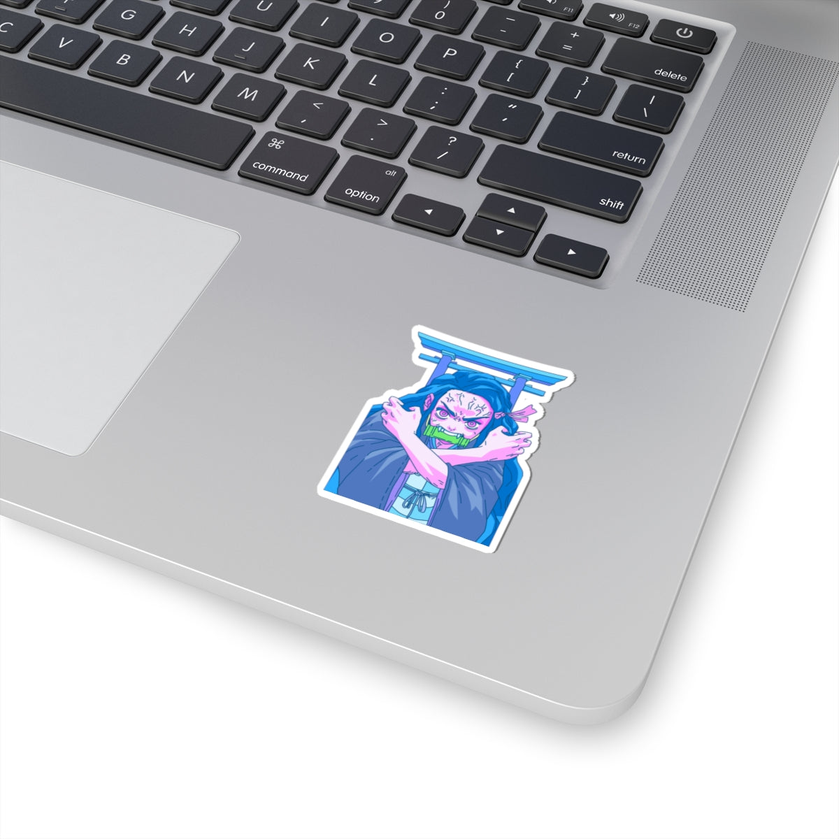 Kiss-Cut Stickers - Demon slayer nezuko transformation