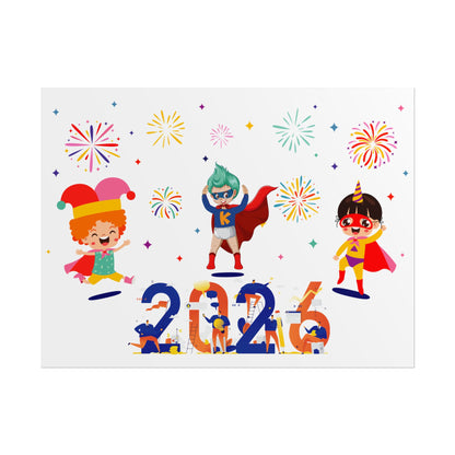 Rolled Posters - Super kiddo and other hero - [[{"value":"Wonderwear Kid"}]]