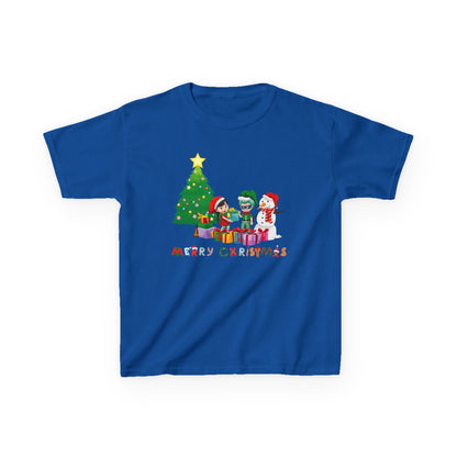 Kids Heavy Cotton™ Tee - Super kiddo preparing gifts - [[{"value":"Wonderwear Kid"}]]
