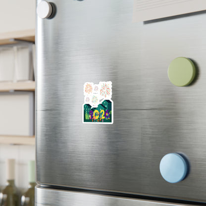 Christmas Kiss-Cut Vinyl Decals – Super kiddo on house - [[{"value":"Wonderwear Kid"}]]