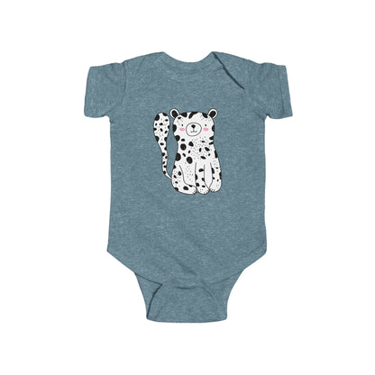 Infant Fine Jersey Bodysuit - The tiger Printify