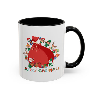 Accent Coffee Mug - Super kiddo and big christmas gift - [[{"value":"Wonderwear Kid"}]]