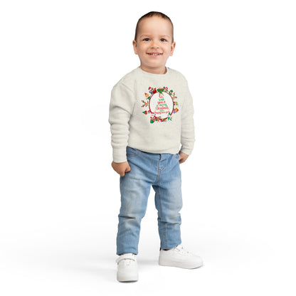 Toddler Sweatshirt - We Wish You a Merry Christmas - [[{"value":"Wonderwear Kid"}]]