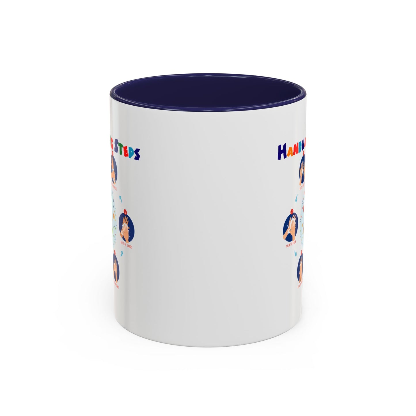 Accent Coffee Mug - Super kiddo how to wash hand properly