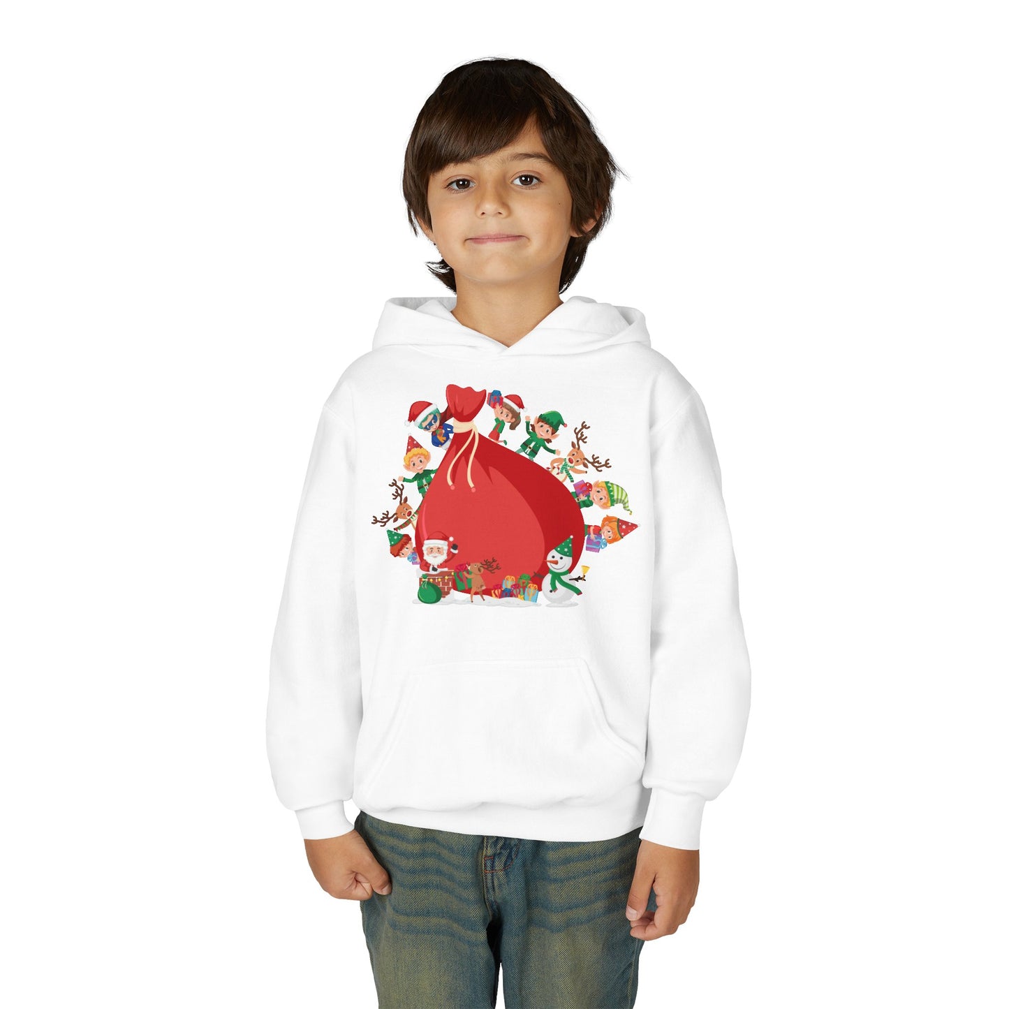 Youth Heavy Blend Hooded Sweatshirt - Super kiddo and big gift