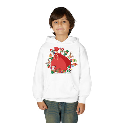 Youth Heavy Blend Hooded Sweatshirt - Super kiddo and big gift - [[{"value":"Wonderwear Kid"}]]